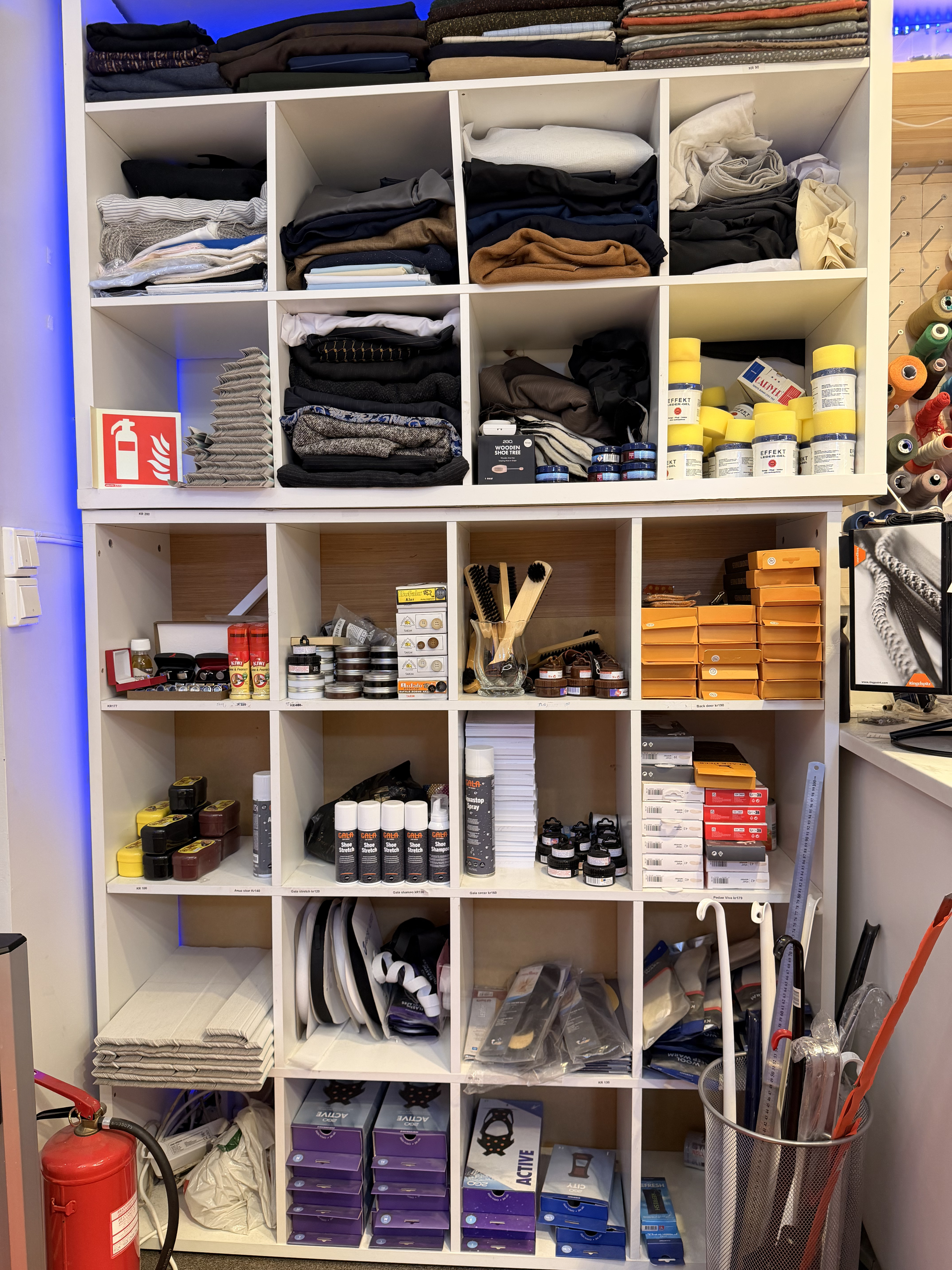 Tilbehør og forsyninger